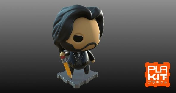 John Wick (Silah Ve Kalem) [Fix] Plastik Aparat - 3