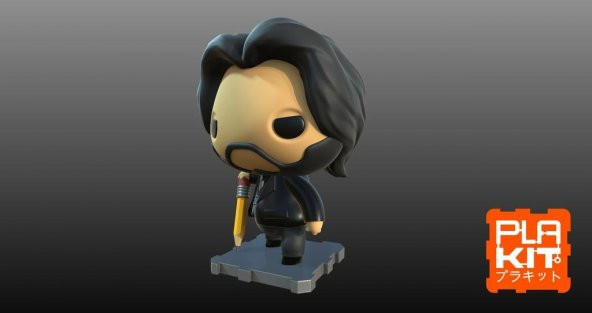 John Wick (Silah Ve Kalem) [Fix] Plastik Aparat - 8