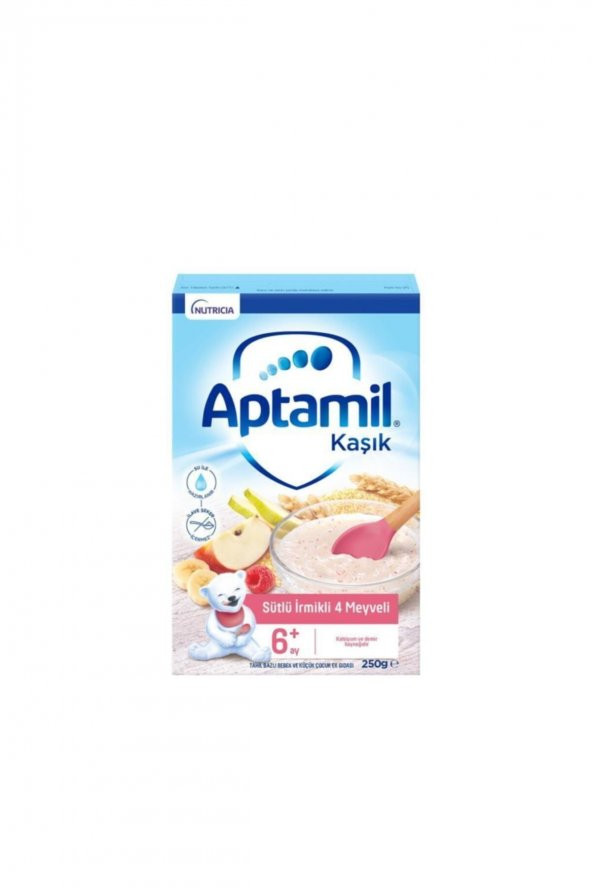 Aptamil Sütlü 4 Meyveli Kaşık Maması 250 gr
