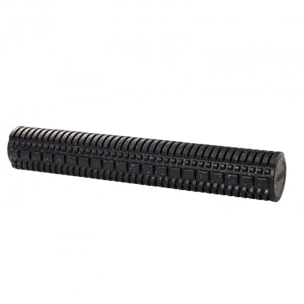 Tırtıklı Masaj Rulosu Foam Roller Orta Sert Mavi + Siyah 90 cm