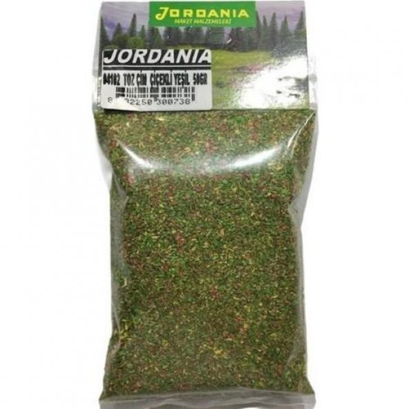 JORDANIA TOZ CIM CICEKLI YESIL 50gr JE00-04102