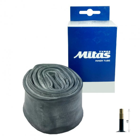 Mitas 27.5x1.75-2.45 Bisiklet İç Lastiği AV-48 Kalın Sibop LSI-504