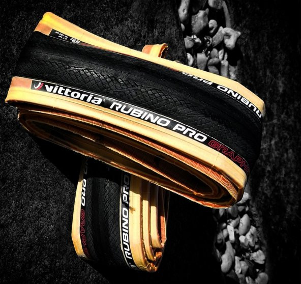 Vittoria Rubino Pro 700x28C 1 Çift Katlanır Yol Bisikleti İç Dış Lastik Seti - 6
