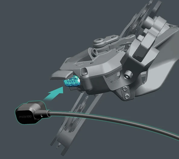 Shimano EW-EC300 Di2 Şarj Kablosu IEWEC300A - 6