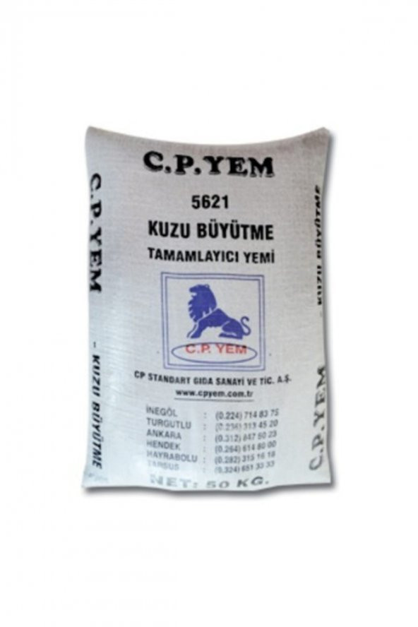 Cp Yem 5621 Kuzu Büyütme Yemi Pelet 50 Kg