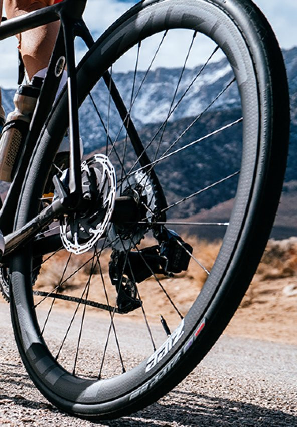 Zipp 303 Firecrest Karbon Tubeless Disk Uyumlu Centerlock Bisiklet Jant Seti - 7