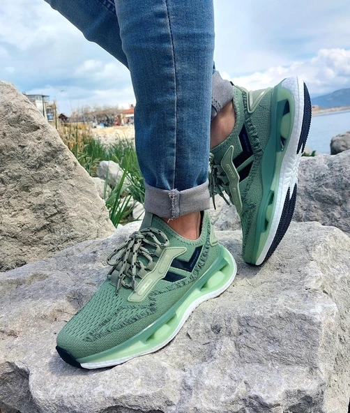 Dunlop 2357-2356 Haki Air Yumuşak Taban Erkek Spor Ayakkabı - 4