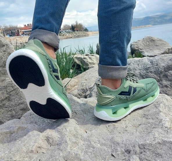 Dunlop 2357-2356 Haki Air Yumuşak Taban Erkek Spor Ayakkabı - 6