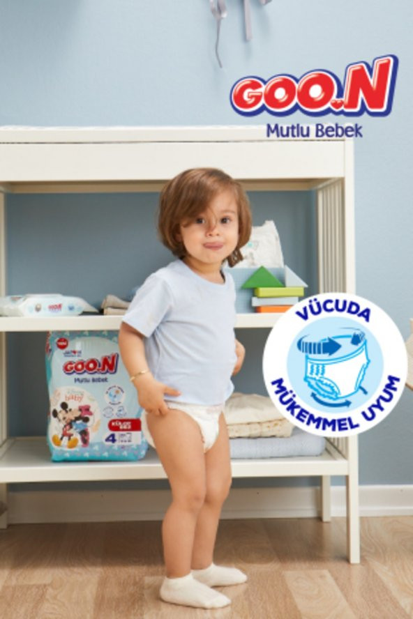 Goon Mutlu Bebek 5 Numara Külot Bebek Bezi 24lü - 3