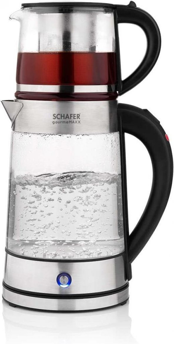 Schafer GourmeMaxx 2200 W Cam Çay Makinesi Teşhir