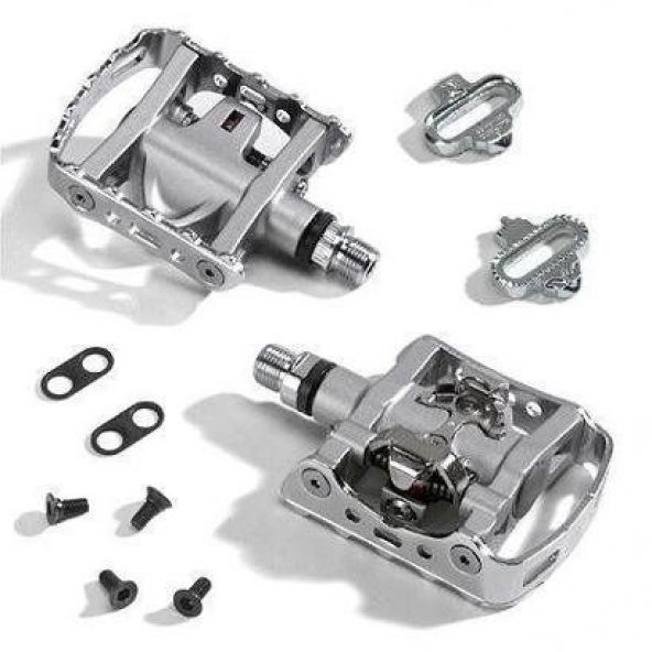 Shimano PD-M324 Çift Taraflı Bisiklet Spd Pedal Gümüş EPDM324