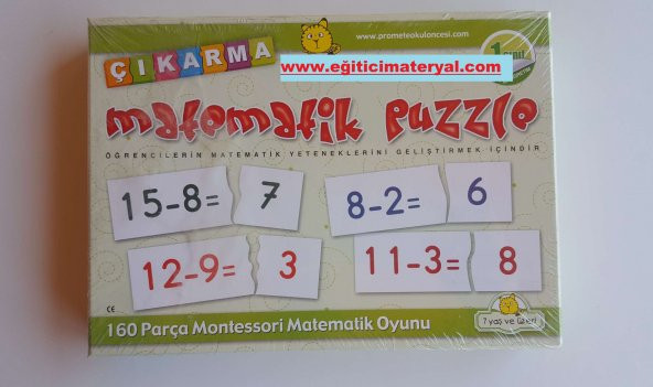 Çıkarma Kutusu Bulmaca - 2