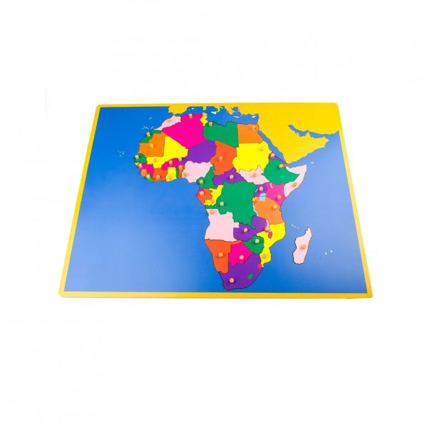 Montessori Afrika Kıtası Haritası Puzzle