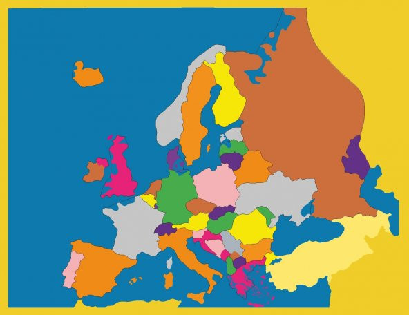 Montessori Avrupa Haritası Kontrol Kartı