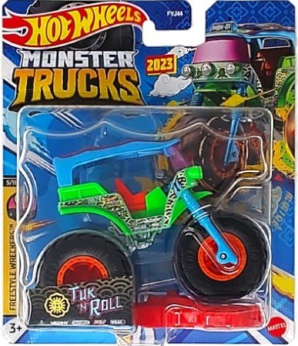 Hot Wheels HKM38 Monster Trucks Tuk N Roll-HKM38