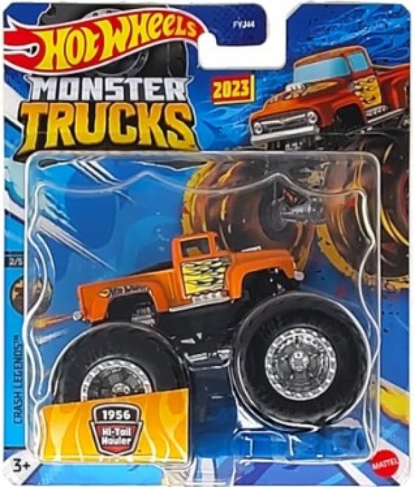 Hot Wheels Monster Trucks 1956 Hi-Tail Hauler-HKM33 - 1