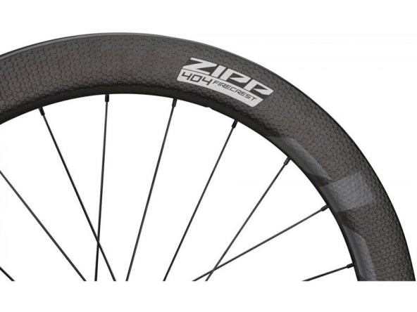 Zipp 404 Firecrest Karbon Tubeless Disk Uyumlu Centerlock Bisiklet Jant Seti - 5