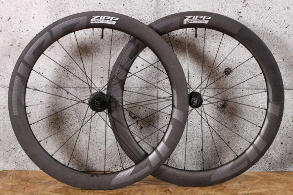 Zipp 404 Firecrest Karbon Tubeless Disk Uyumlu Centerlock Bisiklet Jant Seti - 6