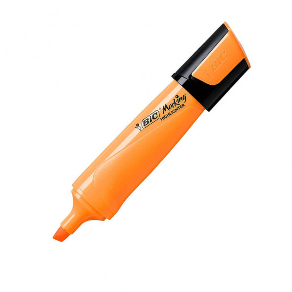 Bic Fosforlu Kalem Markıng Flat Highlıghter 1 Adet Turuncu 968585