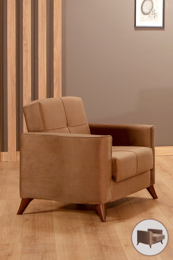 Star Berjer Yataklı - Kahve