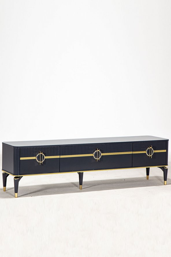 Bella 200x45 Kapaklı TV Ünitesi - Antrasit - 2