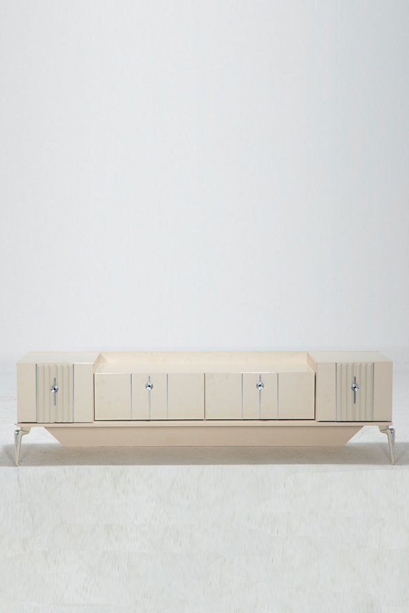 Vivaldi 199x46 Kapaklı+Çekmeceli TV Ünitesi - Vizon - 2