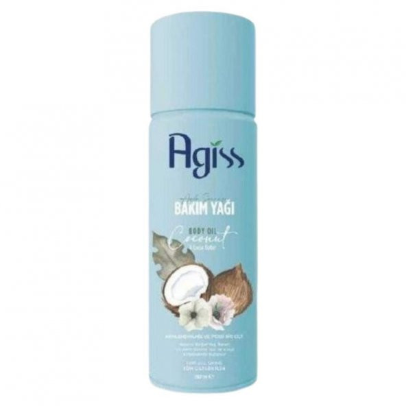 Agiss Sir Ağda Temizleme Ve Bakım Yağı Coconut 150 Ml