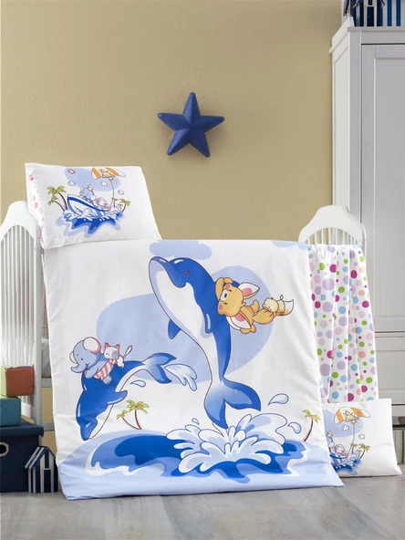 Komfort Home Bebek Nevresim Takımı %100 Pamuk (Victoria)
