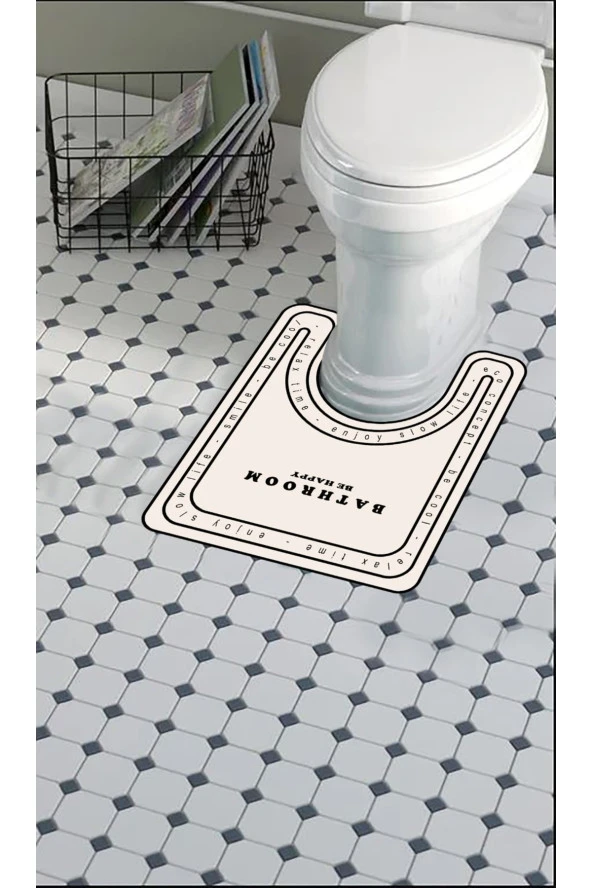 Klozet Önü Paspası Banyo Paspası Klozet Önü - 2