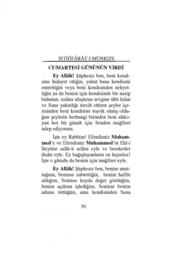 Cübbeli Ahmet Hoca Yayıncılık Istiğfârât-ı Münkize Kurtarıcı Istiğfarlar Cübbeli Ahmet Hoca - 3