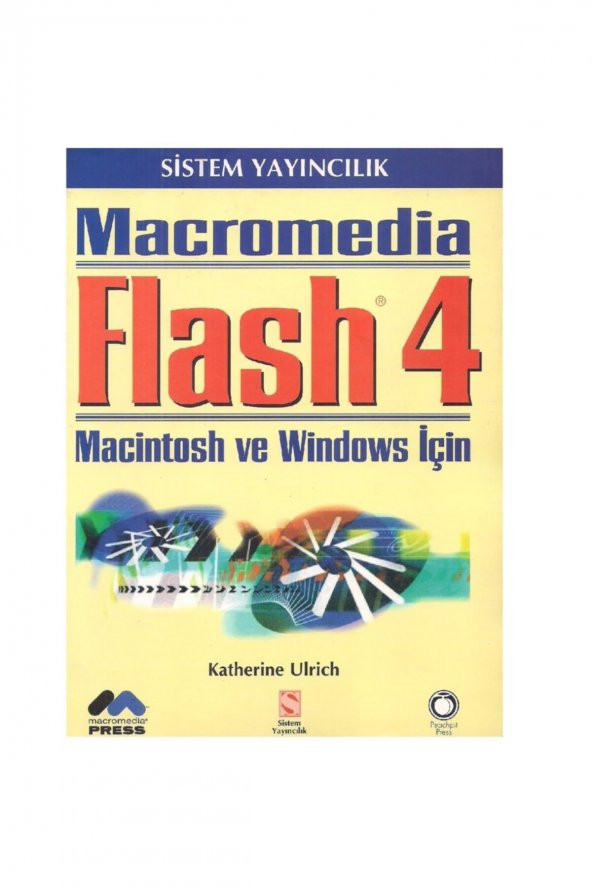 Sistem Yayıncılık Macromedia Flash 4 (windows Ve Macintosh Sürümü) - Katherine Ulrich ürün görseli