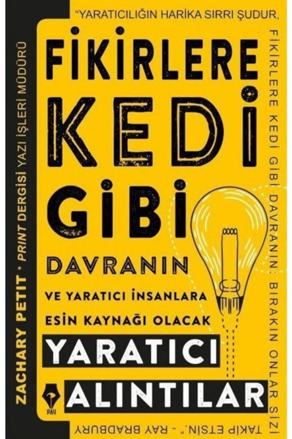 Fikirlere Kedi Gibi Davranın ürün görseli