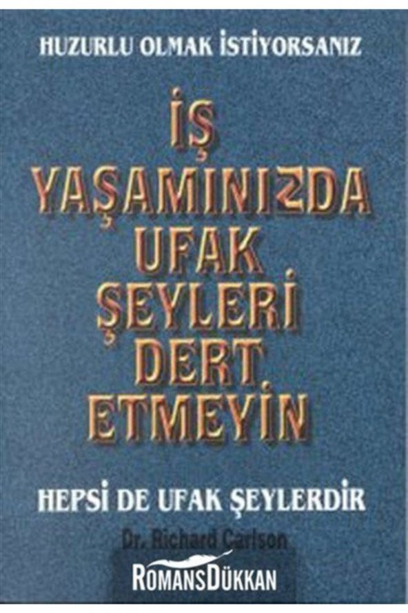 Alkım Yayınevi Ufak Şeyleri Dert Etmeyin ürün görseli