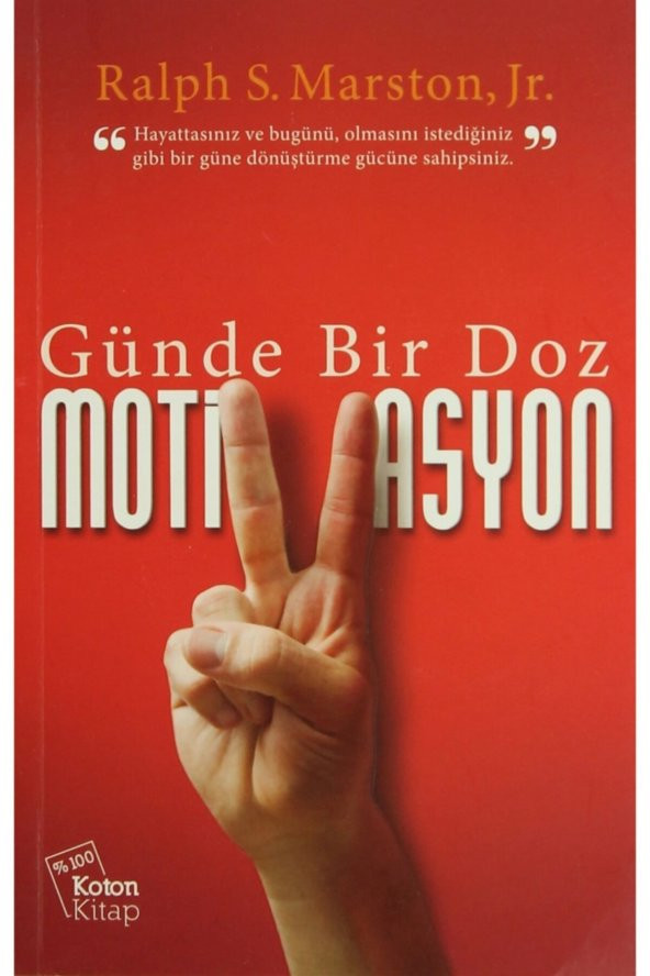 Günde Bir Doz Motivasyon - Ralph S. Marston 9786058753969 ürün görseli