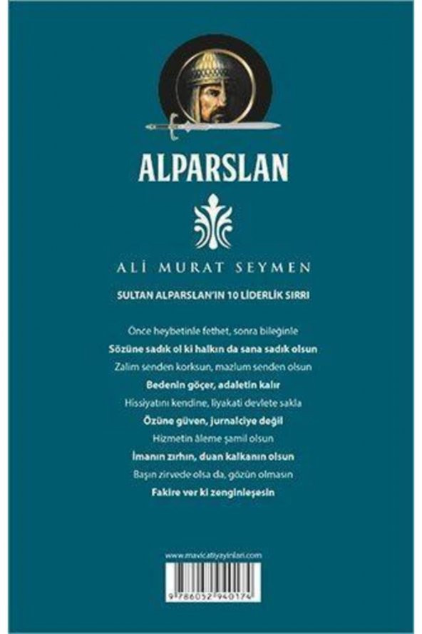 Mavi Çatı Yayınları Alparslan - (biyografi) Ali Murat Seymen - Maviçatı Yayınları - Resim 3