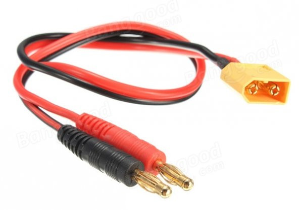 XT-60 Erkek to Banana Power Kablo 1 Metre ürün görseli 1