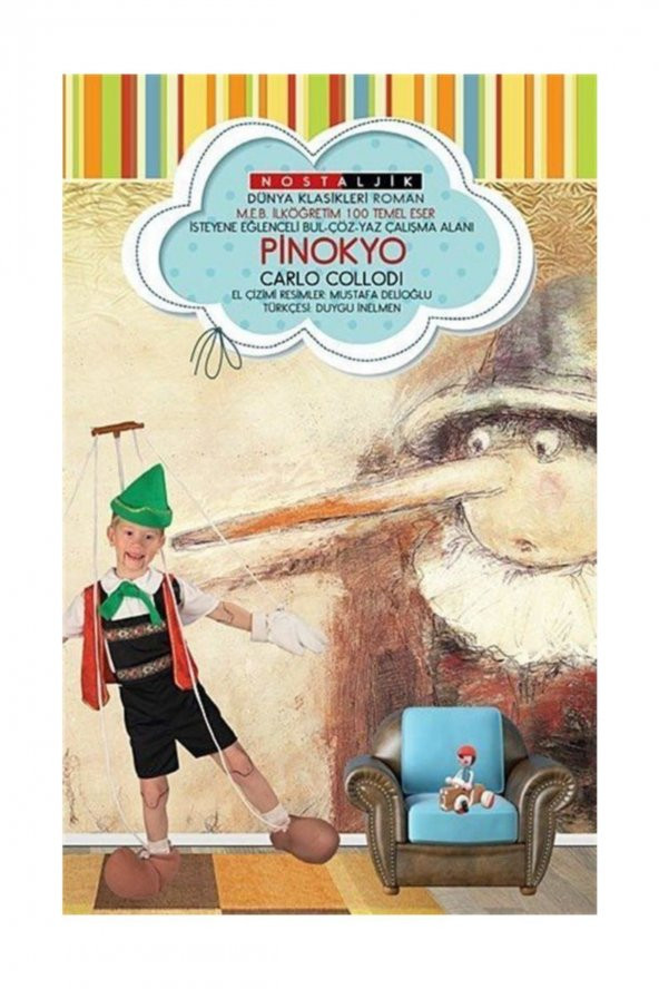 Nostaljik Klasik Yayınlar Pinokyo ürün görseli