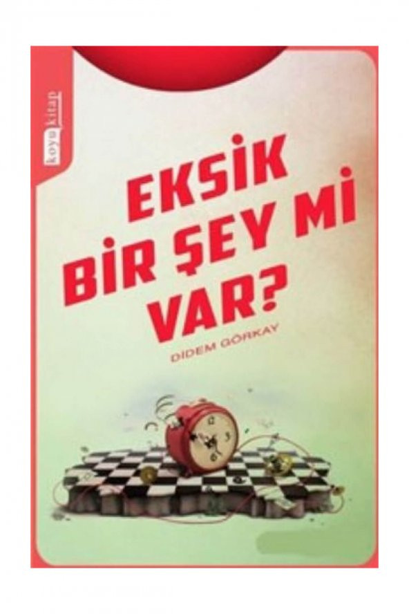 Koyu Siyah Kitap Eksik Bir Şey Mi Var? ürün görseli