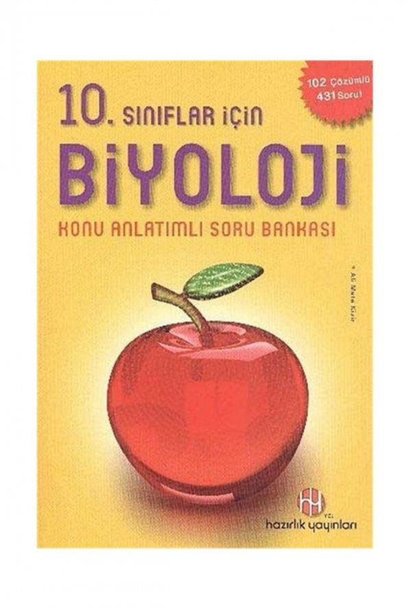 Hazırlık YLC Yayınları 10. Sınıflar Için Biyoloji Konu Anlatımlı Soru Bankası ürün görseli