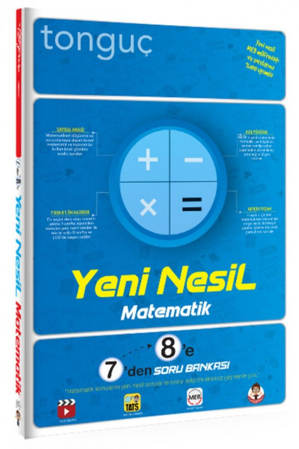 Tonguç Yeni Nesil Matematik 7den 8e Soru Bankası