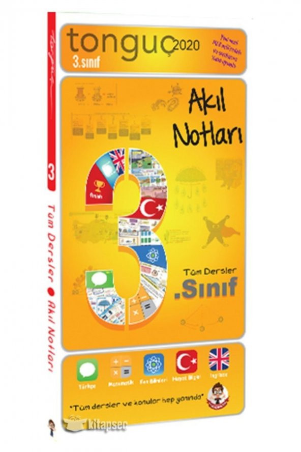 3. Sınıf Akıl Notları Tonguç ürün görseli