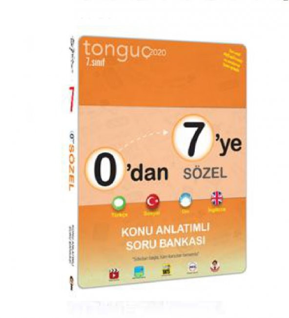 Tonguç Yayınları 0dan 7ye Sözel Konu Anlatımlı Soru Bankası - 1