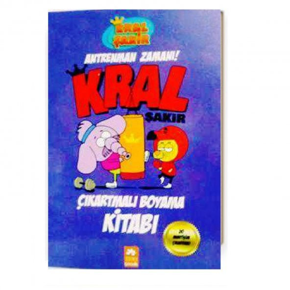 KRAL ŞAKİR ÇIKARTMALI BOYAMA KİTABI / ANTRENMAN ZAMANI ürün görseli