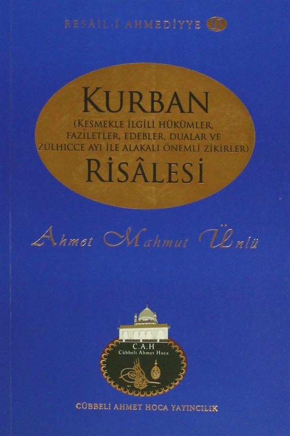 Cübbeli Ahmet Hoca Yayıncılık Kurban Risalesi - Ahmet Mahmut Ünlü
