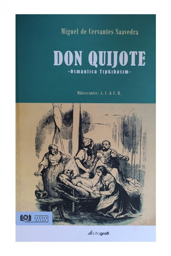 Don Quijote - Osmanlıca Donkişot/ Osmanlıca Tıpkıbasım Ciltli ürün görseli