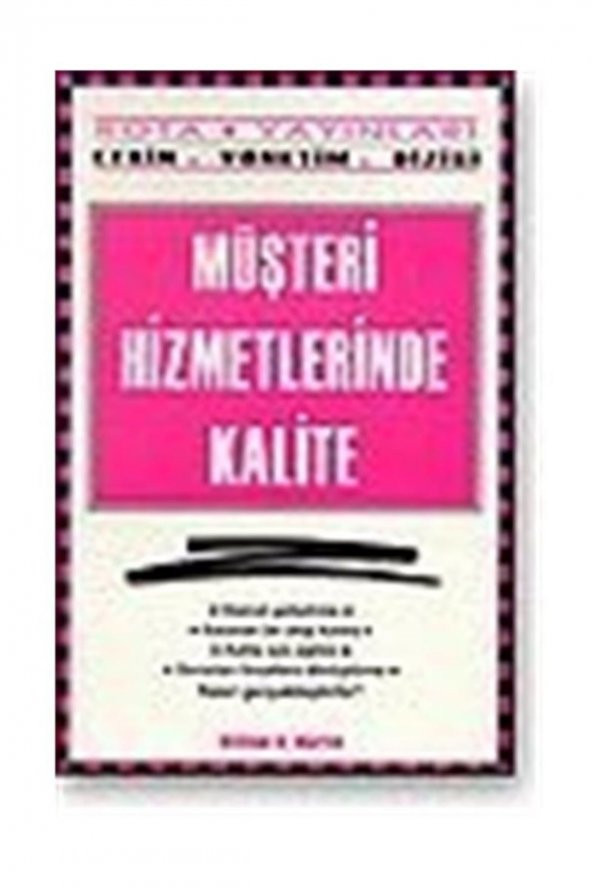 Müşteri Hizmetlerinde Kalite ürün görseli