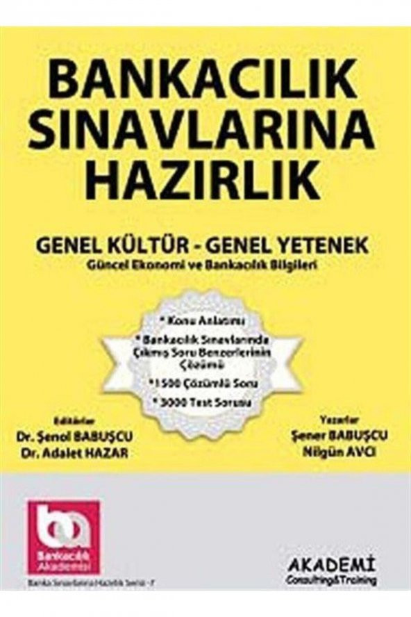 Akademi Consulting Training 2013 Bankacılık Sınavlarına Hazırlık Genel Kültür-genel Yetenek ürün görseli