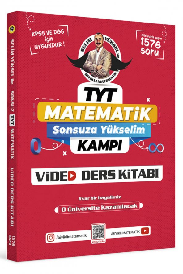 Bıyıklı Matematik Sonsuz Tyt Matematik Video Ders Kitabı Selim Yüksel