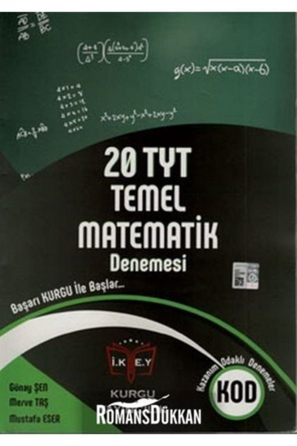 Kurgu Yayıncılık Tyt Temel Matematik 20 Denemesi