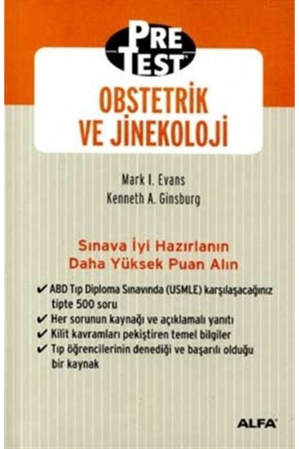 Alfa Basım Yayım Dağıtım Obstetrik ve Jinekoloji